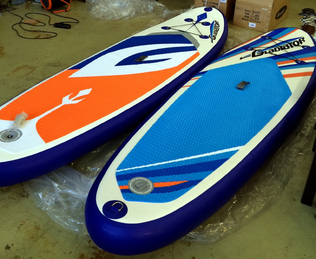 Дизайн Gladiator SUP board